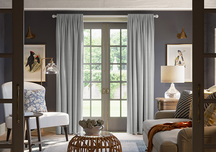 Roslin (Blackout), Lunar Grey - Made to Measure Curtains - Image 3